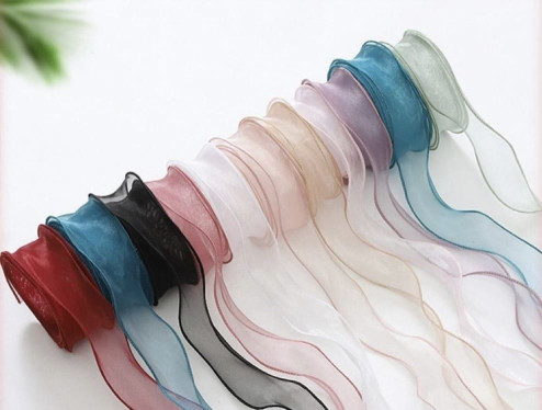 Ruy băng voan cao cấp nhiều màu