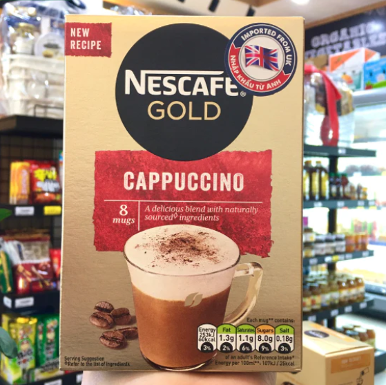 Nescafe Gold Cappucino - Thùng 12 hộp