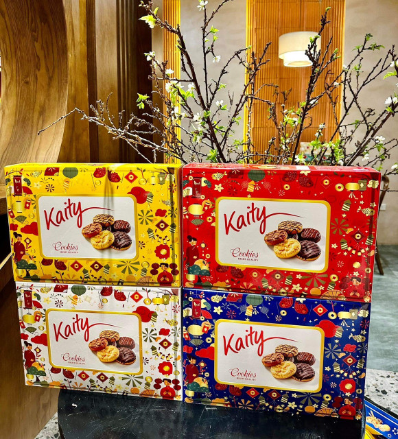 Bánh chống lưng Kaity - Minh Lộc - Thùng 20 hộp