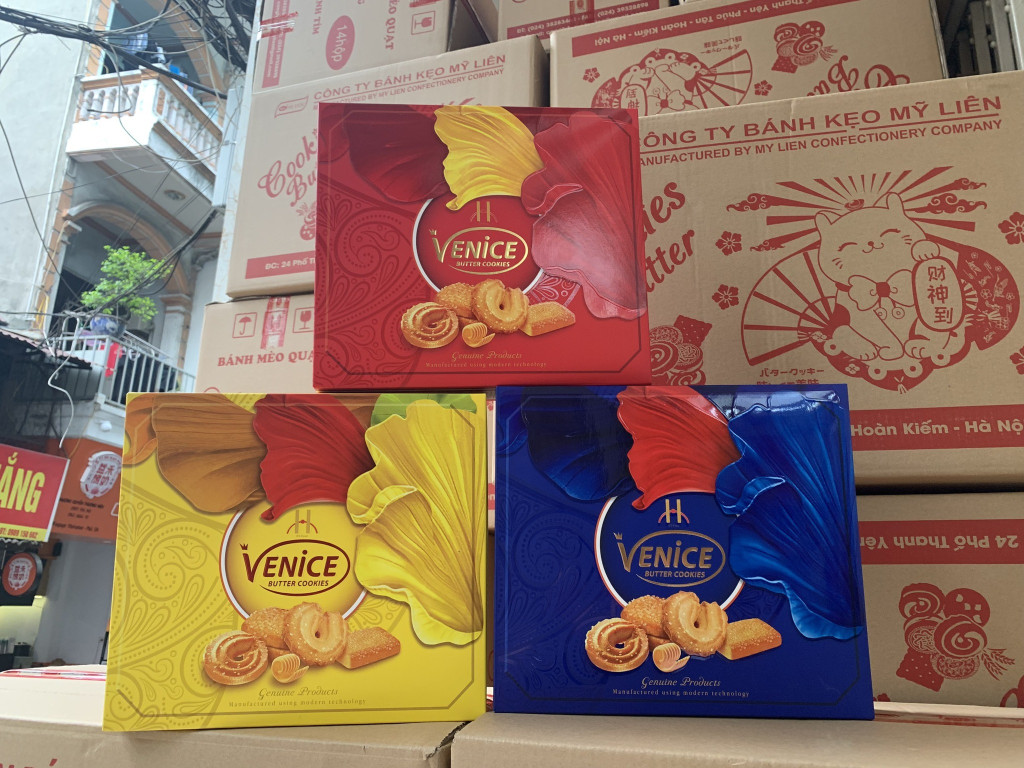 Bánh chống lưng Venice - Thùng 14 hộp