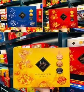 Bánh Lucky 350g Hộp giấy - Thùng 12 hộp