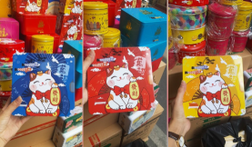 Bánh Mèo quạt hộp thiếc 200g - Thùng 18 hộp