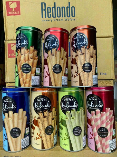 Bánh quế lon Rodondo Thái  - Thùng 24 hộp