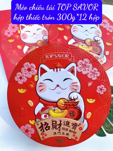 Bánh quy Top Saver chống lưng 300g - Thùng 12 hộp