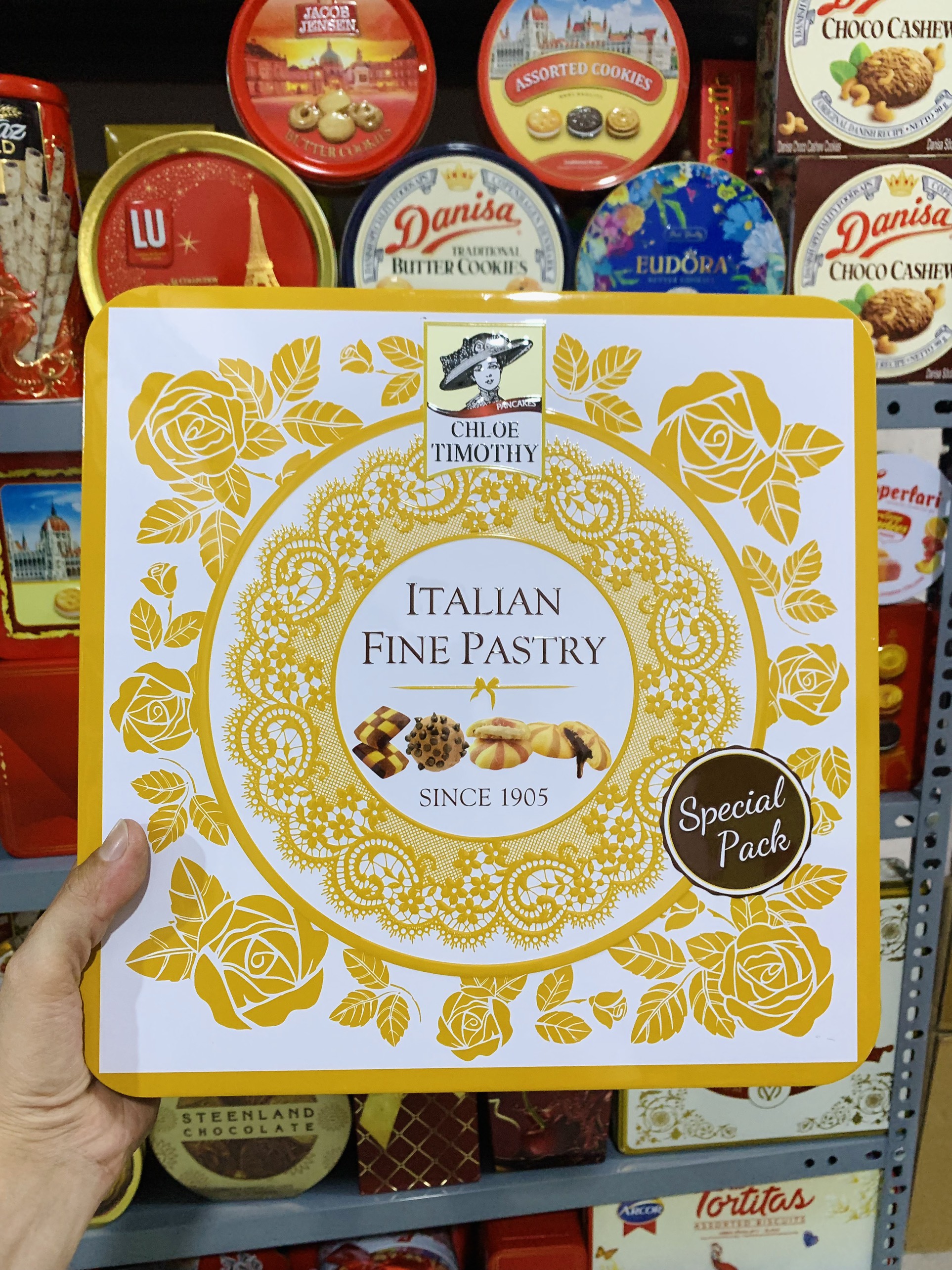 Bánh quy Ý Fine Pastry - Thùng 8 hộp