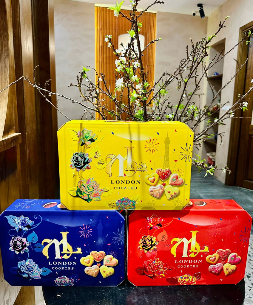 Bánh Cookie London chống lưng - Thùng 20 hộp