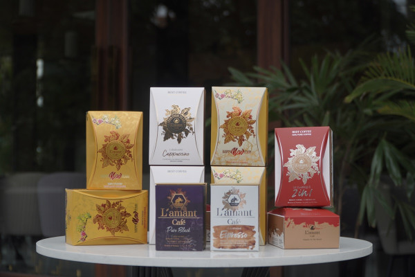 L’amant Café - thương hiệu cà phê/ cafe đồng hành cùng APEC 2017 - Thùng 30 hộp