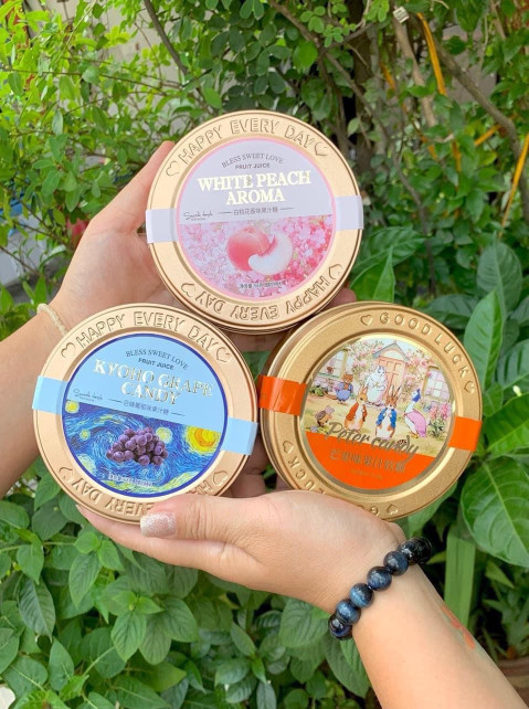 Kẹo hộp thiếc Happy Everyday - Thùng 90 hộp