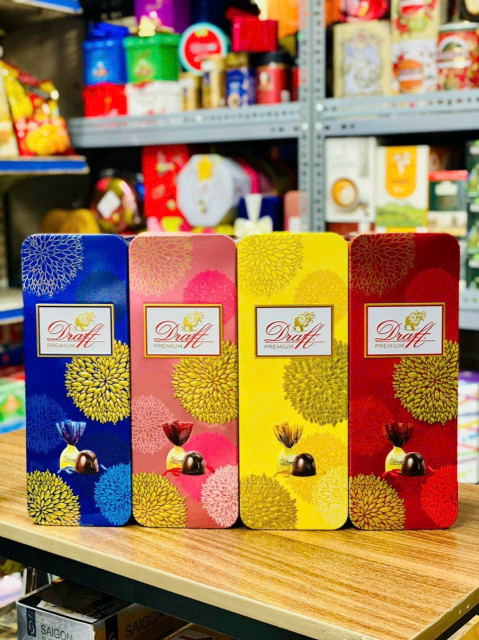 Kẹo Socola viên Draft Premium - Thùng 24 hộp
