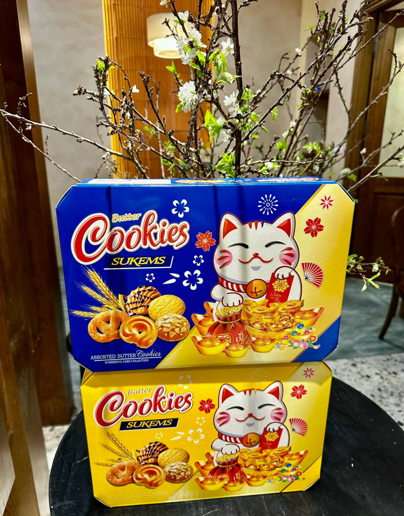 Bánh mèo sukems chống lưng Thành Phát - Thùng 20 hộp