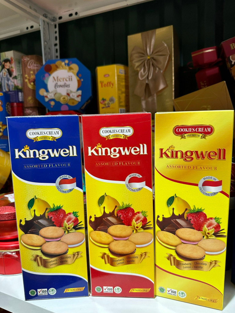 Bánh quy dọc King Well - Thùng 40 hộp