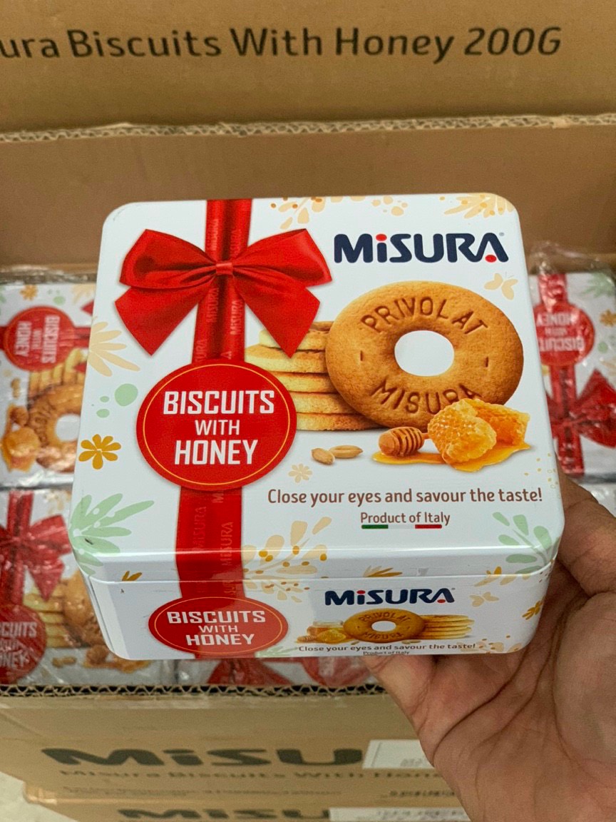 Bánh quy mật ong Misura - Thùng 30 hộp