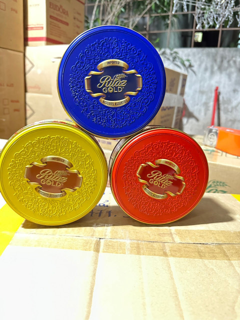 Bánh quy Ritaz Gold tròn - Thùng 36 hộp