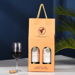 Vỏ Hộp Quà Tết Đựng Rượu Giá Rẻ, In Logo