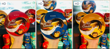 Kẹo Mix Candies Rosha 120g hộp tròn - Thùng 36 hộp