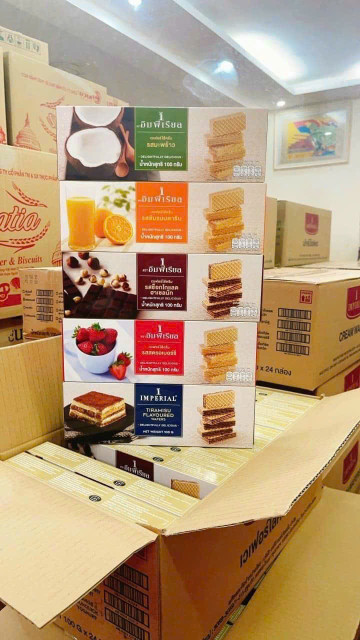 Bánh xốp Thái - Thùng 24 hộp