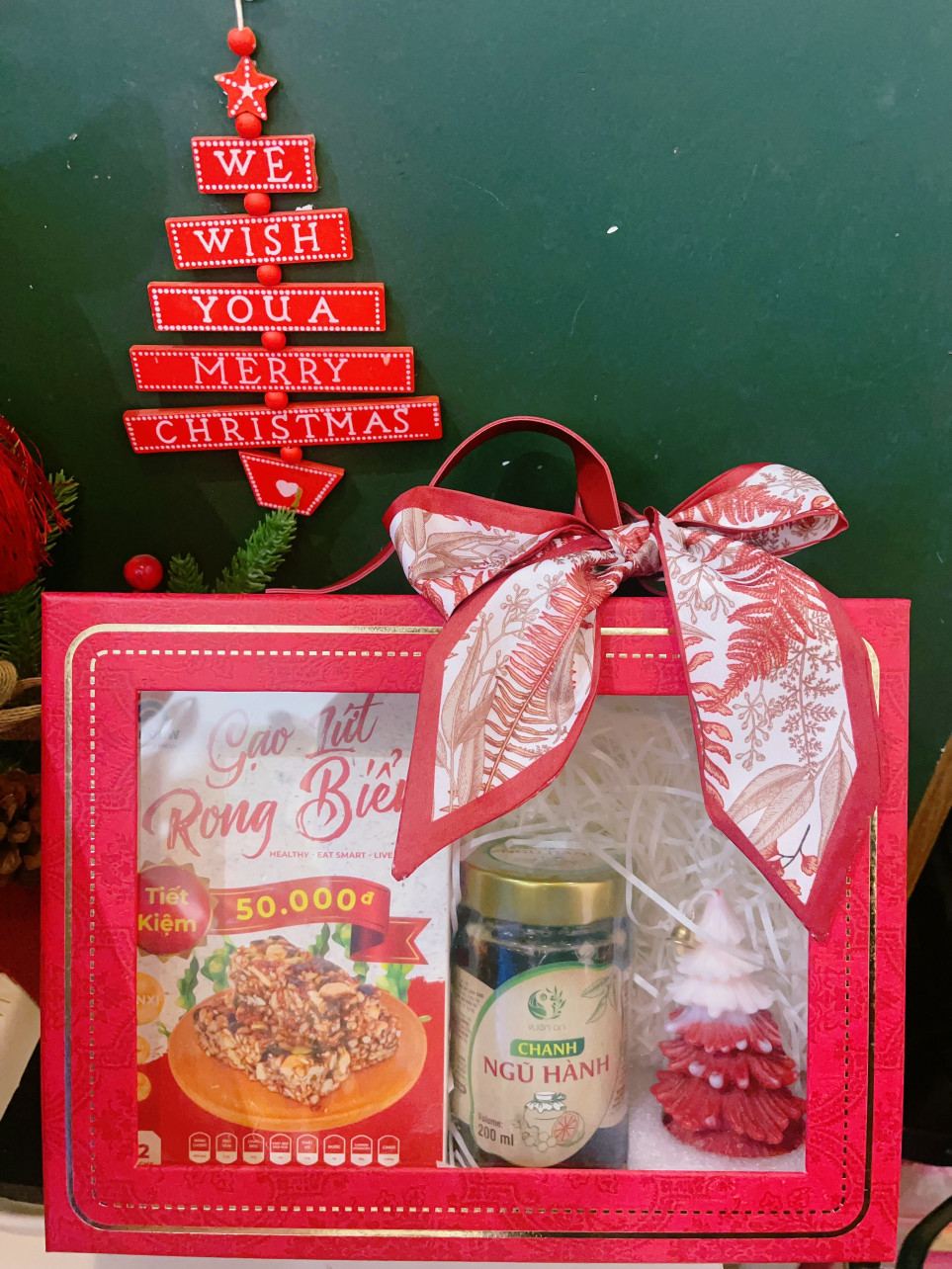 Mẫu Hộp Set Purple Power Quà Tặng Giáng Sinh