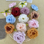 Hoa hồng 9cm - Phụ kiện trang trí đồ Tết
