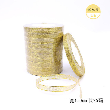 Ruy băng nhũ 22m bản 1cm