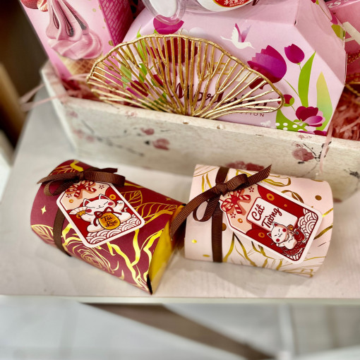 Hộp đựng kẹo tag Thank you