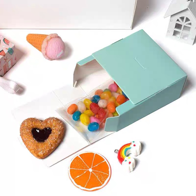 Hộp quà tặng đựng kẹo cưới, hộp đựng quà mini cute kích thước 10x9x4.5cm