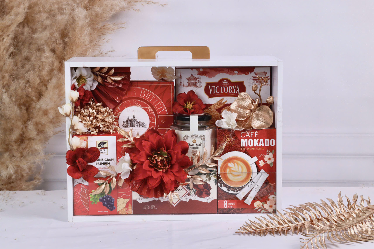 Giỏ quà Tết 2025 NB007Đ